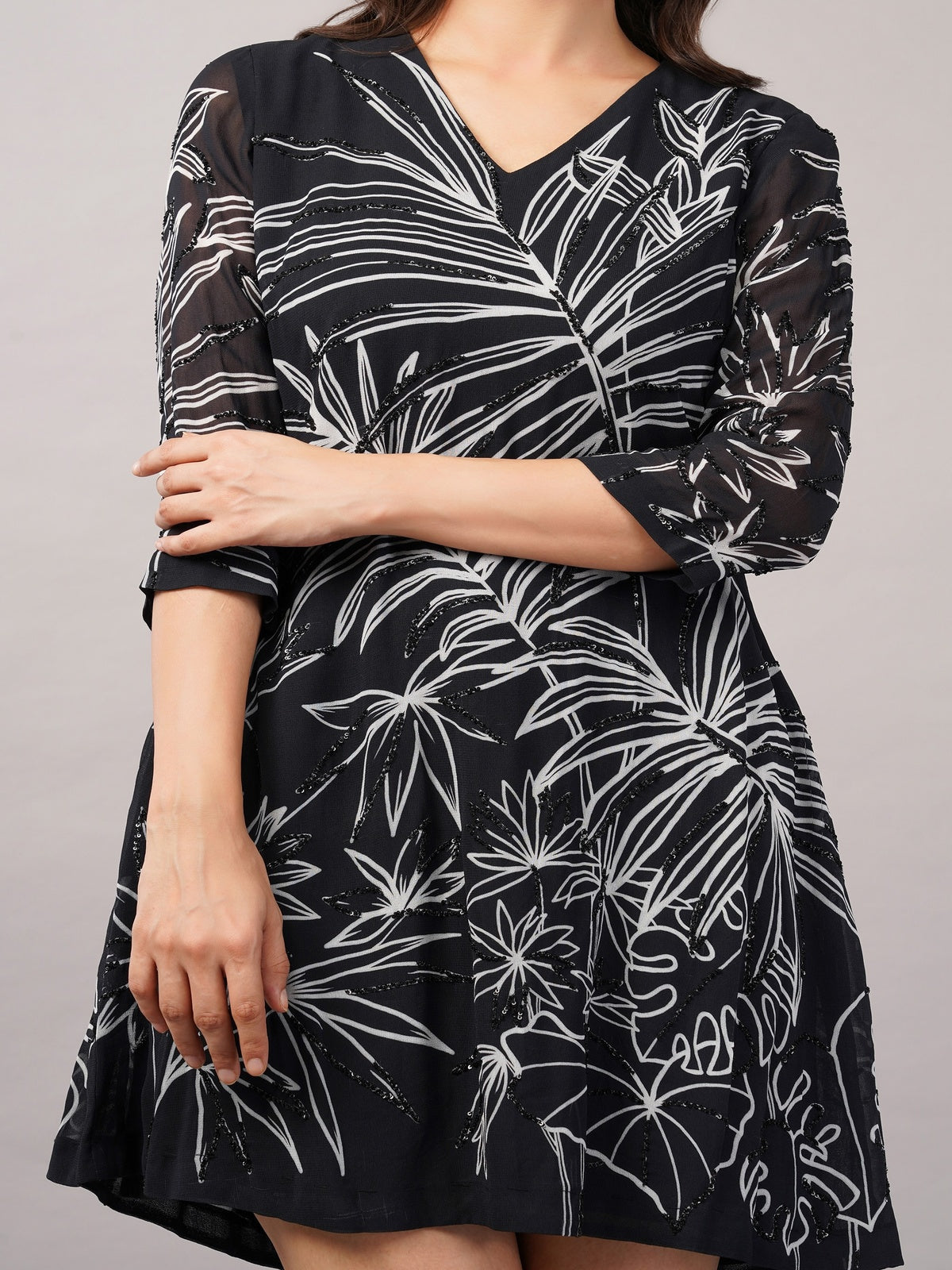 Jungle Print Dress