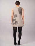 Leaf Applique Dress