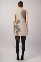 Leaf Applique Dress