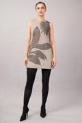 Leaf Applique Dress