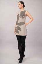 Leaf Applique Dress