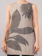 Leaf Applique Dress