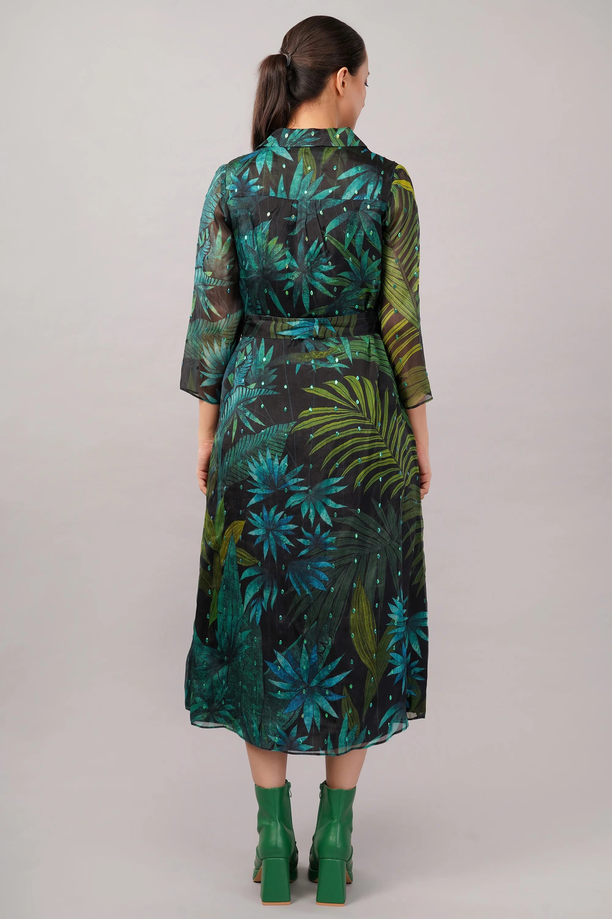 Jungle Organza Dress