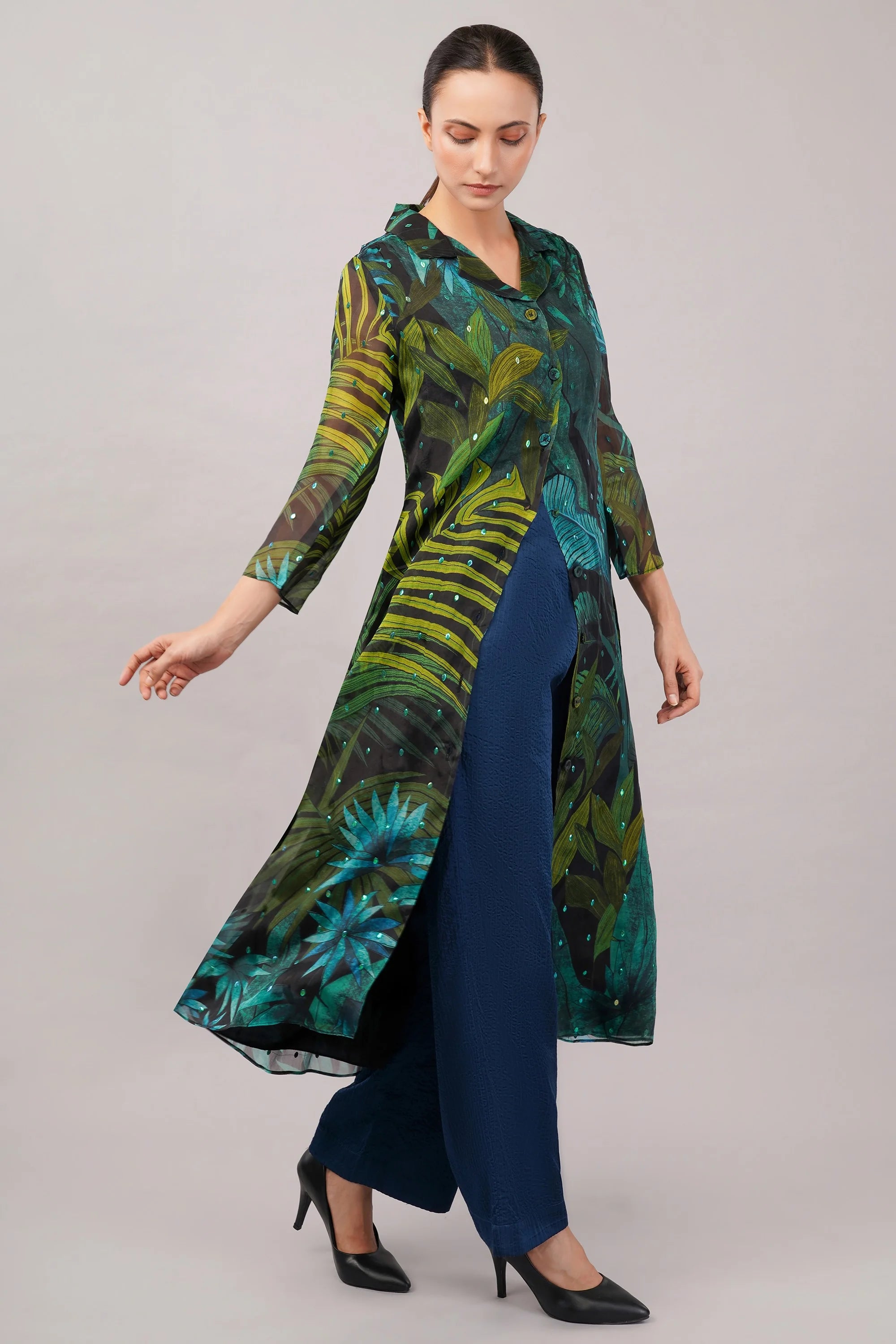 Jungle Organza Dress