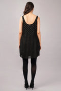 Gold Dash Top Black
