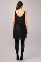 Gold Dash Top Black