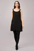 Gold Dash Top Black