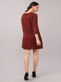 Sequin Stripe Dress