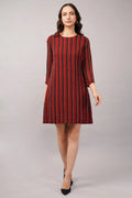 Sequin Stripe Dress