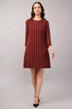 Sequin Stripe Dress