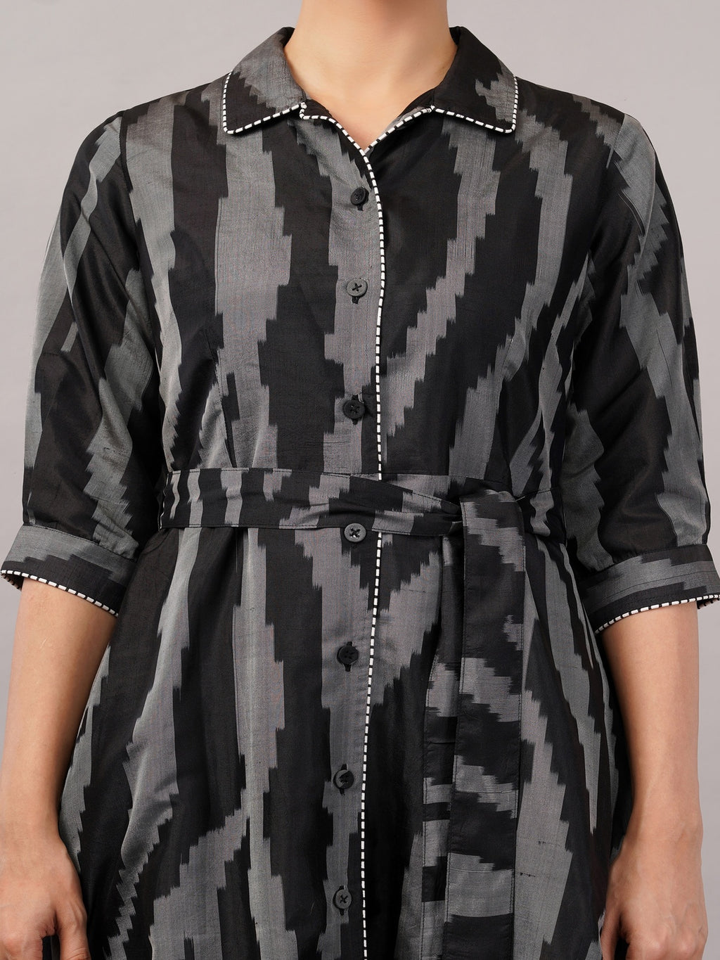 Zebra Ikat Dress