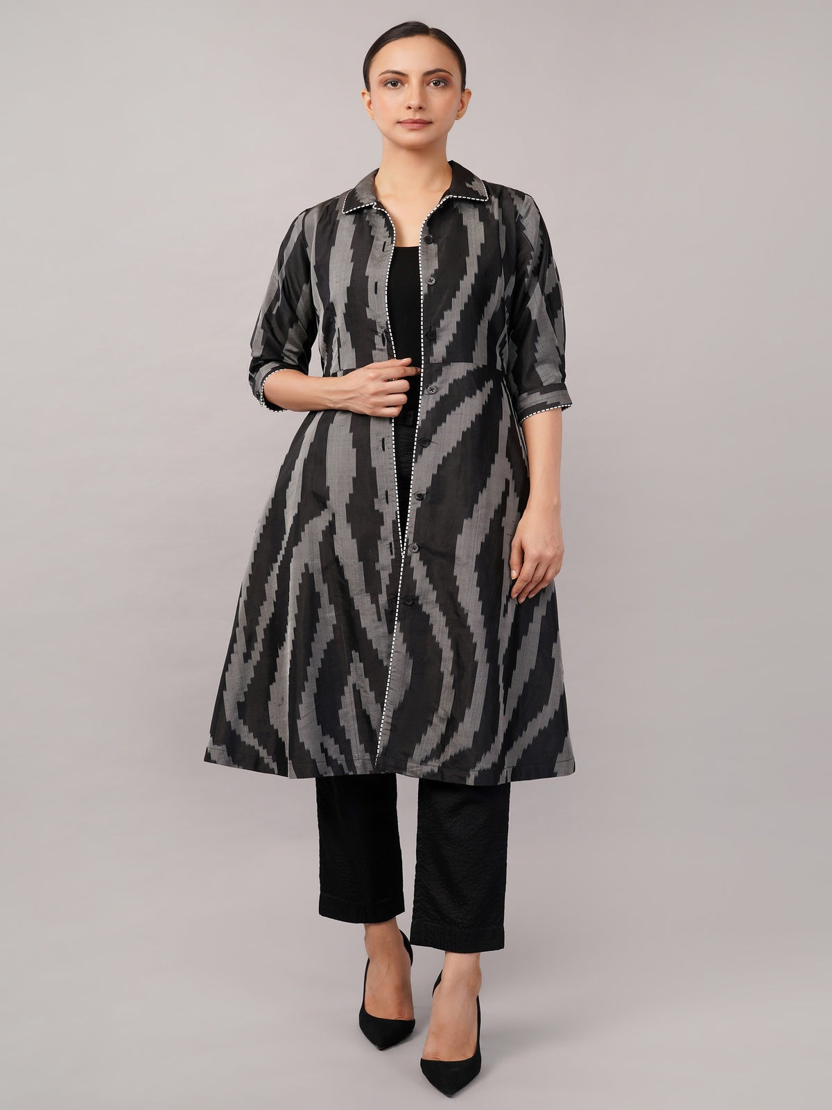 Zebra Ikat Dress