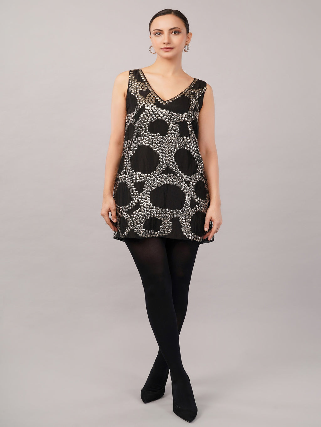 French Cut Rings Dress