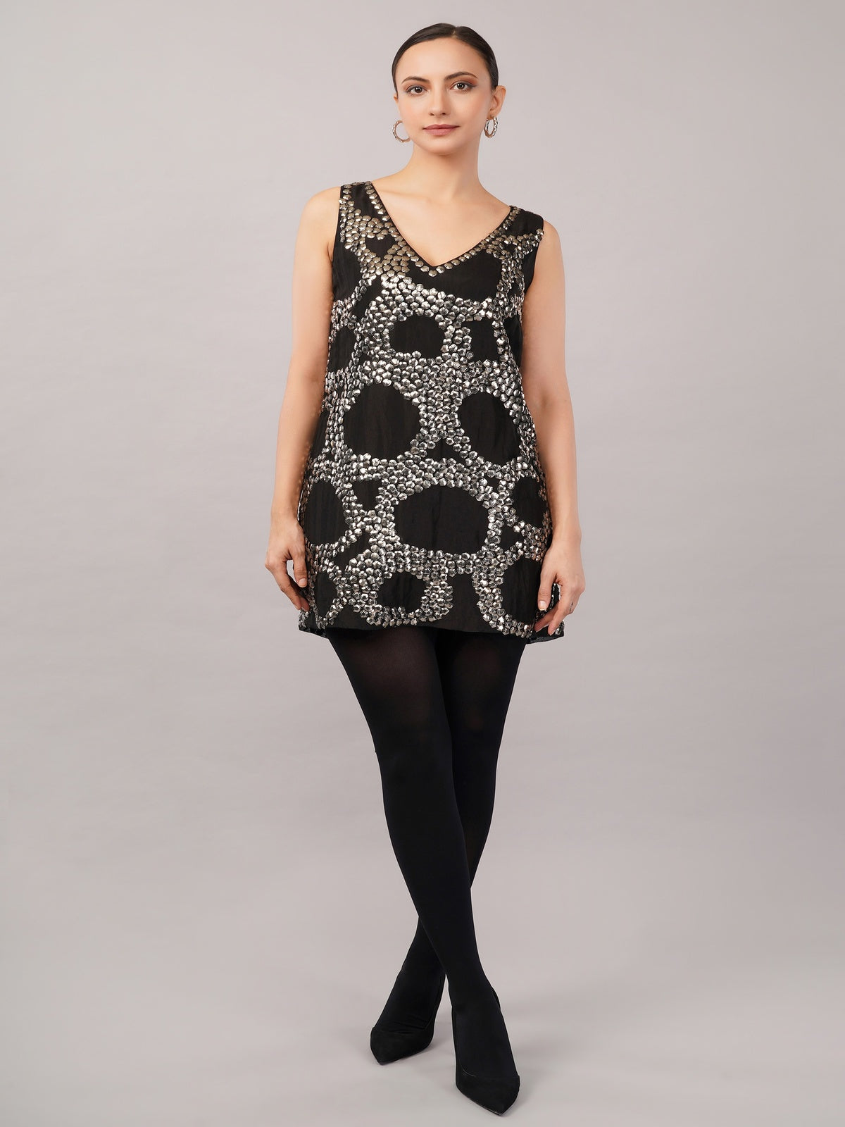French Cut Rings Dress