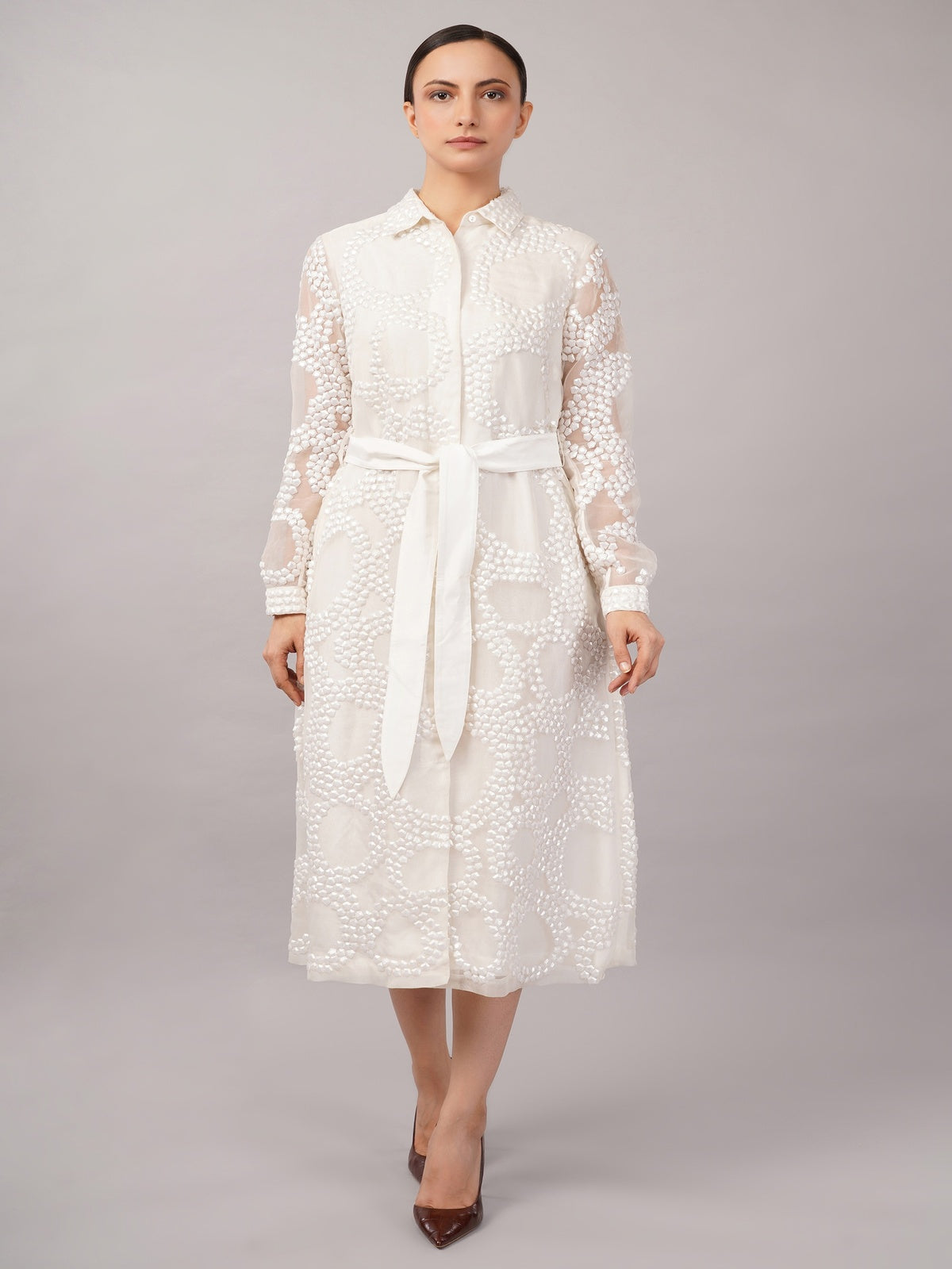 French Cut Rings Dress