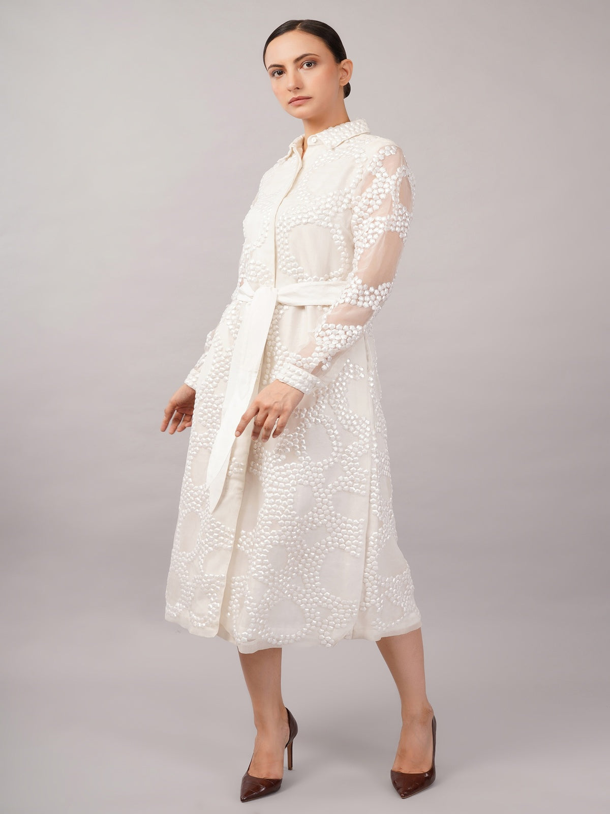 French Cut Rings Dress