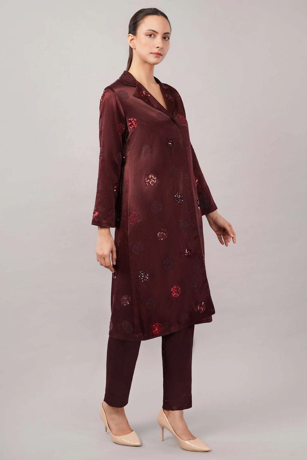Polka Dot Jacket Cherry
