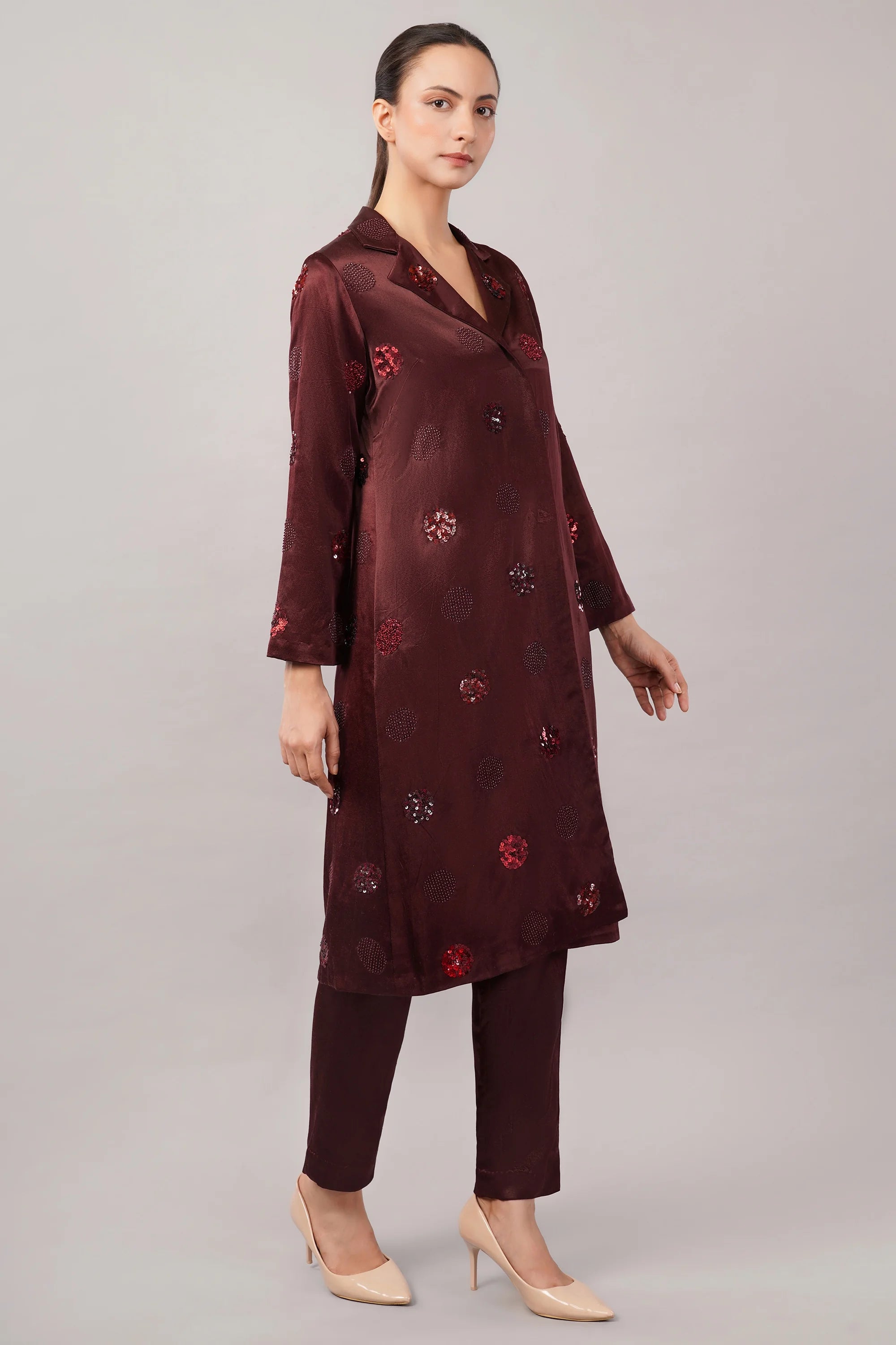 Polka Dot Jacket Cherry