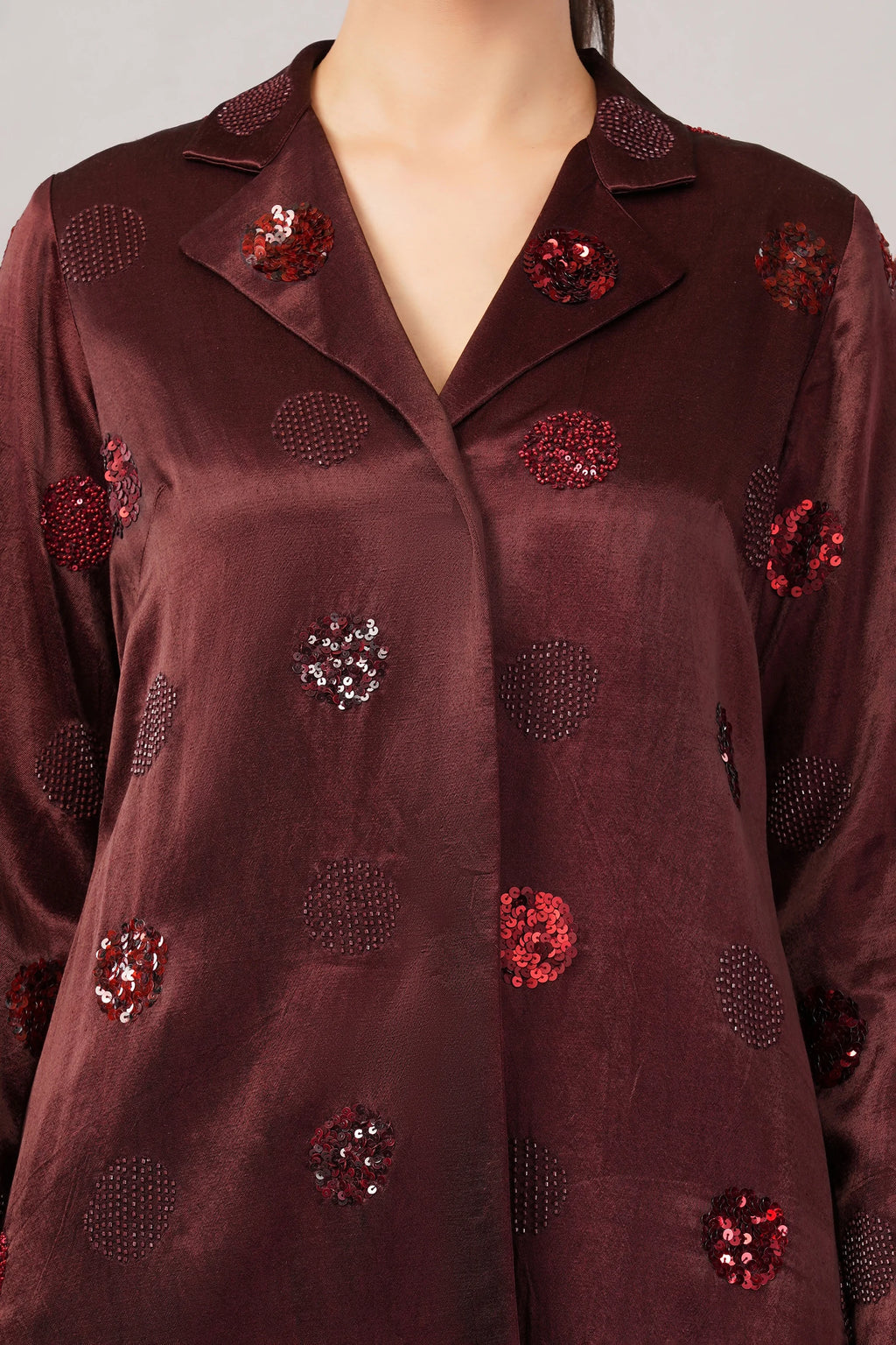 Polka Dot Jacket Cherry