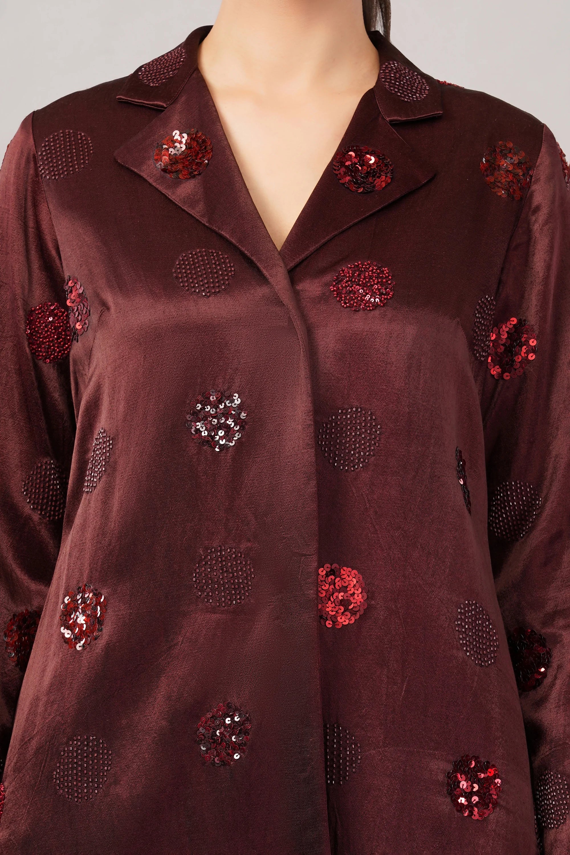 Polka Dot Jacket Cherry