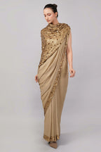 Dot Print Saree