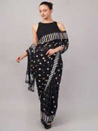 Dot Cutwork Saree