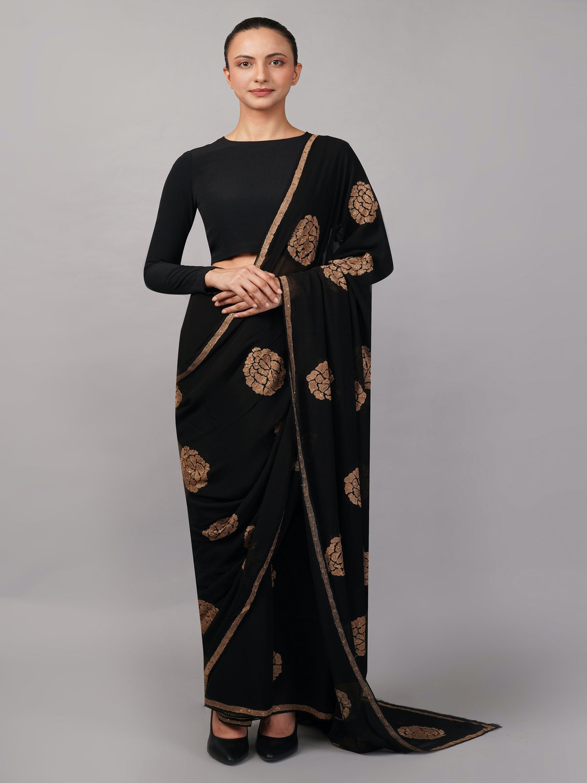 Aari Flower Saree