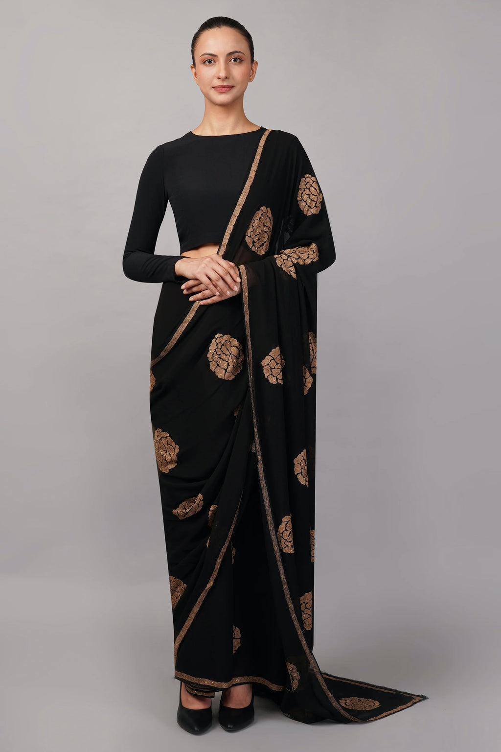 Aari Flower Saree