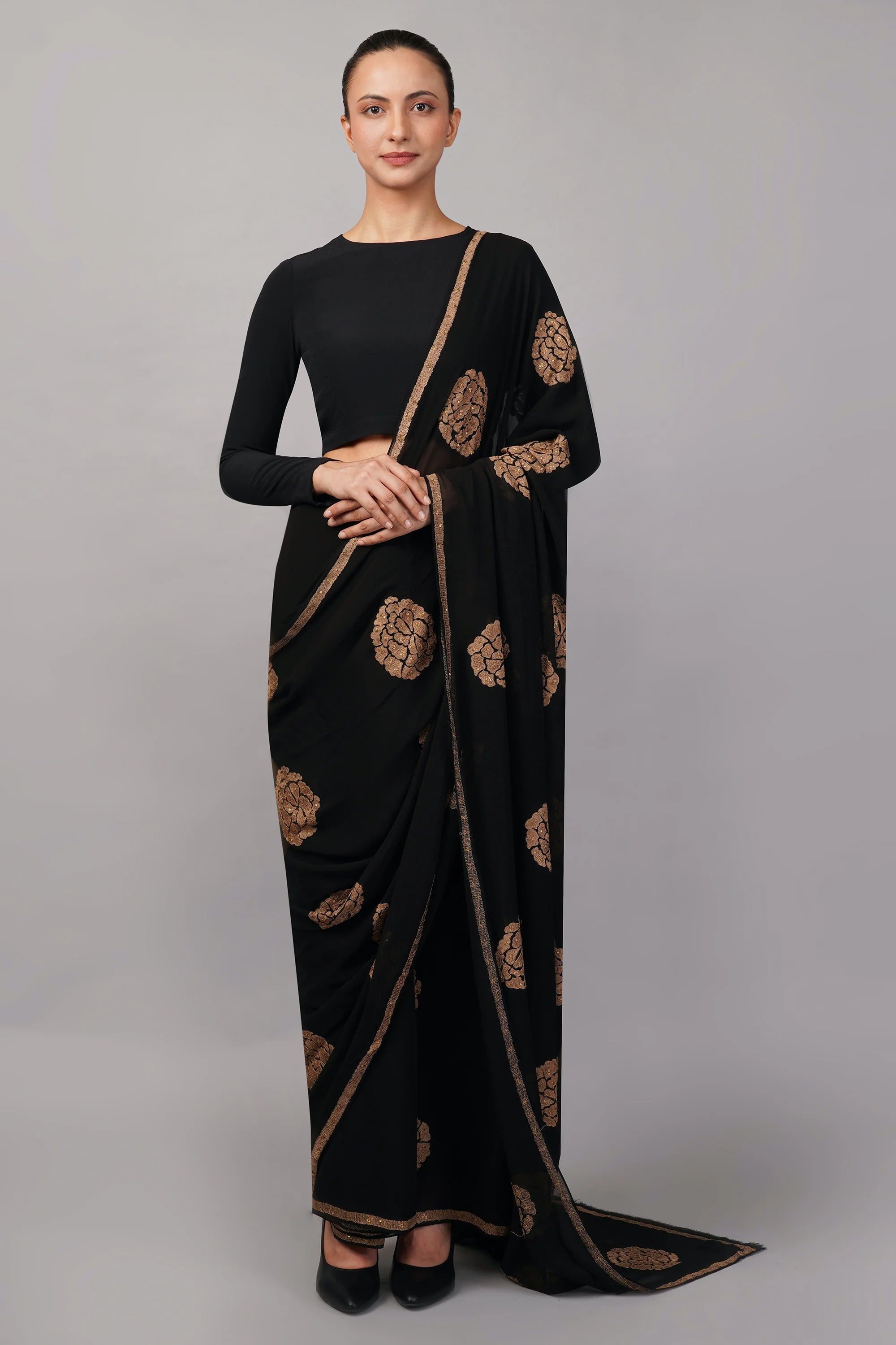 Aari Flower Saree