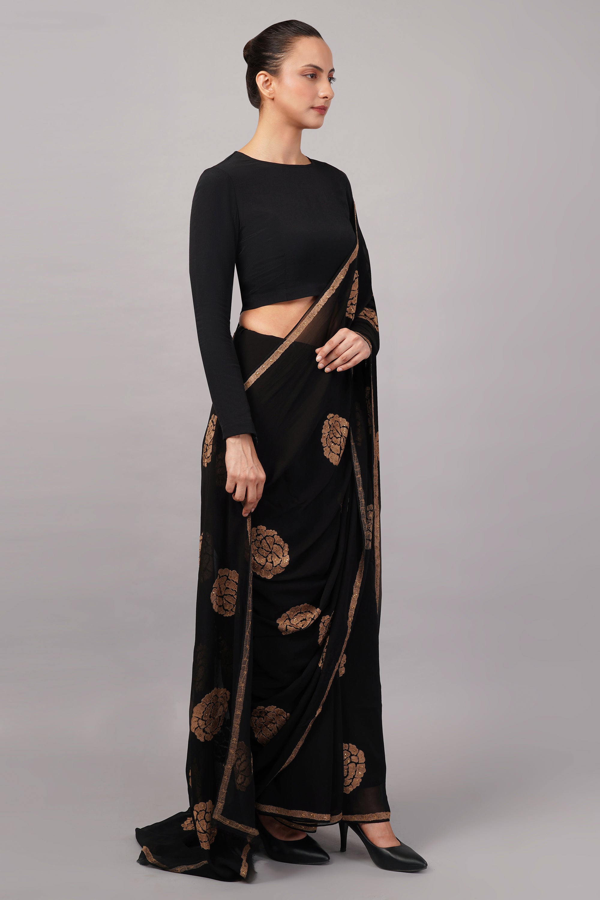 Aari Flower Saree