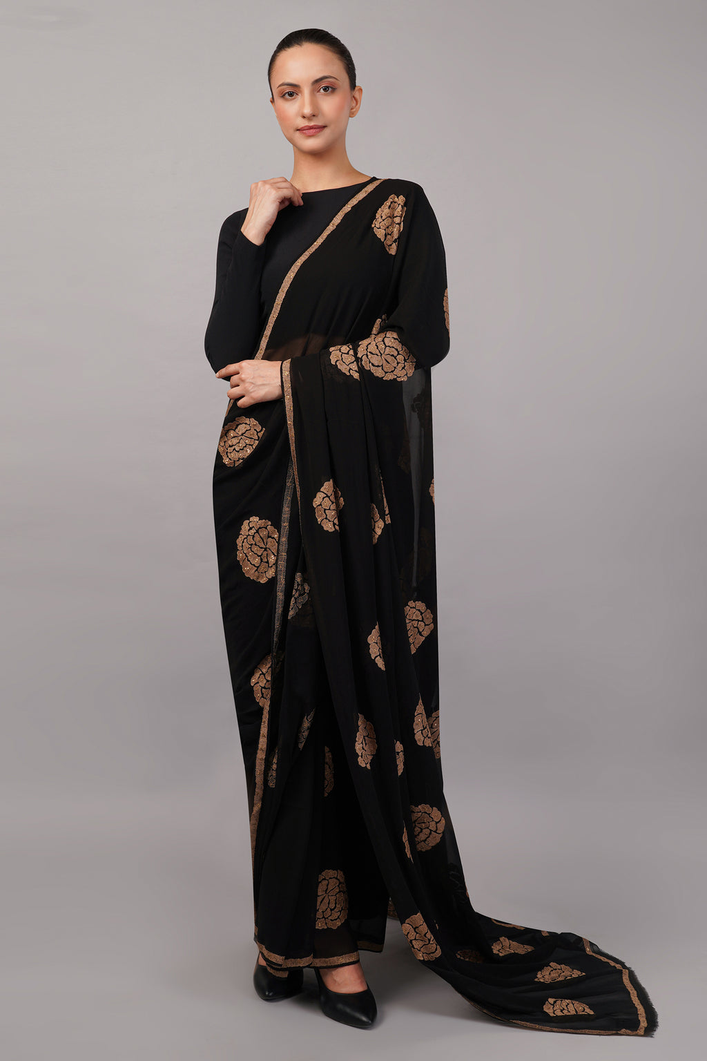 Aari Flower Saree