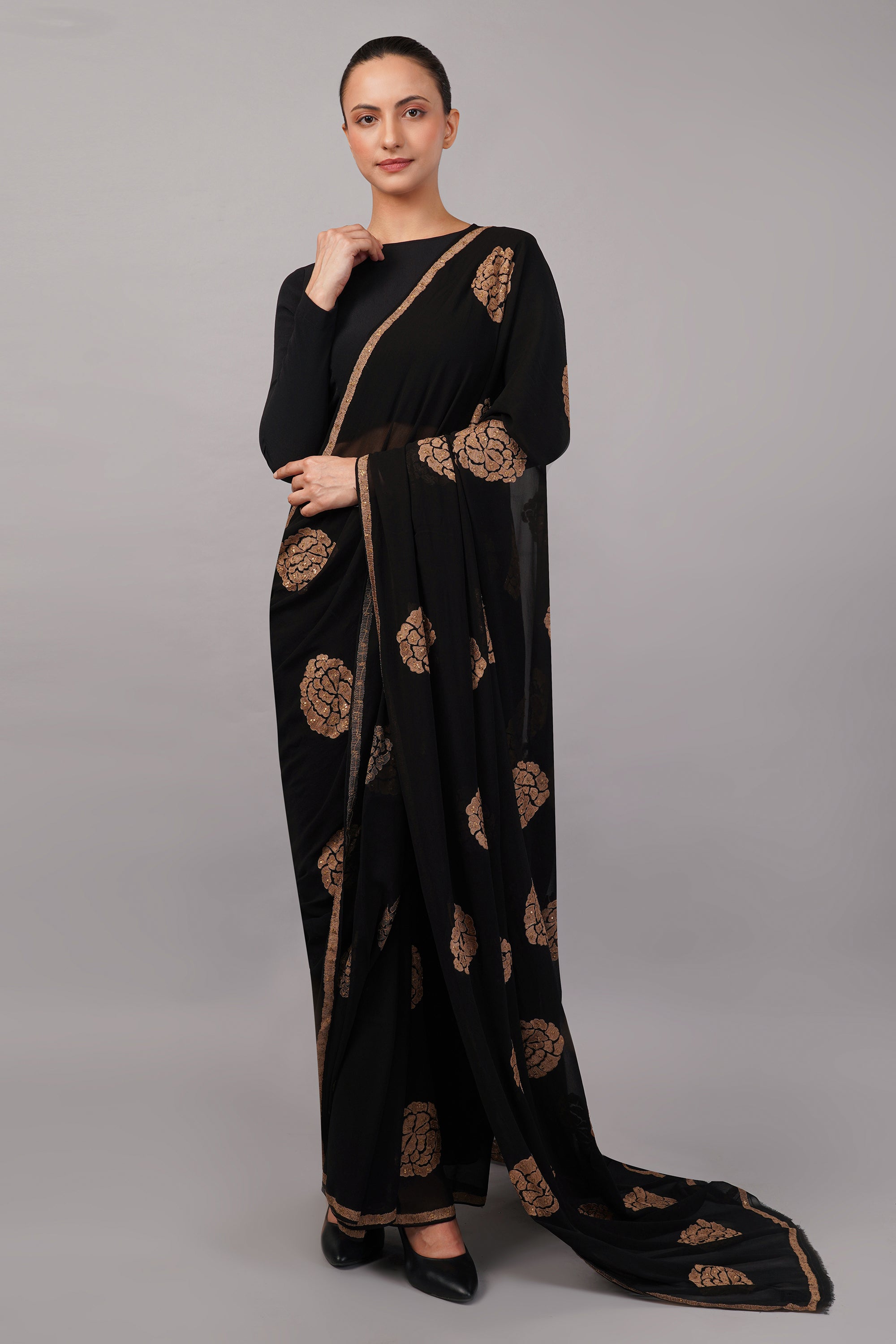 Aari Flower Saree