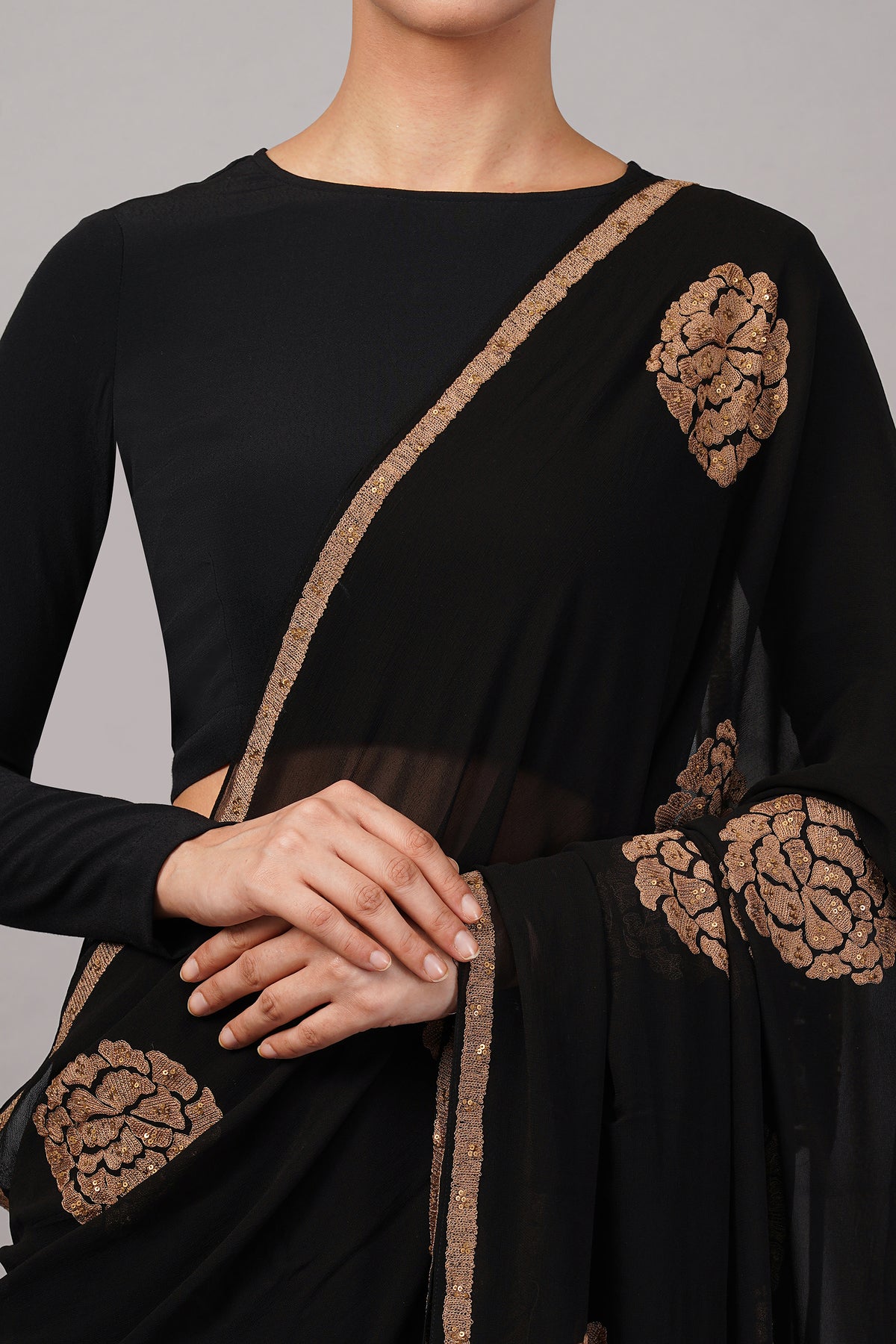Aari Flower Saree