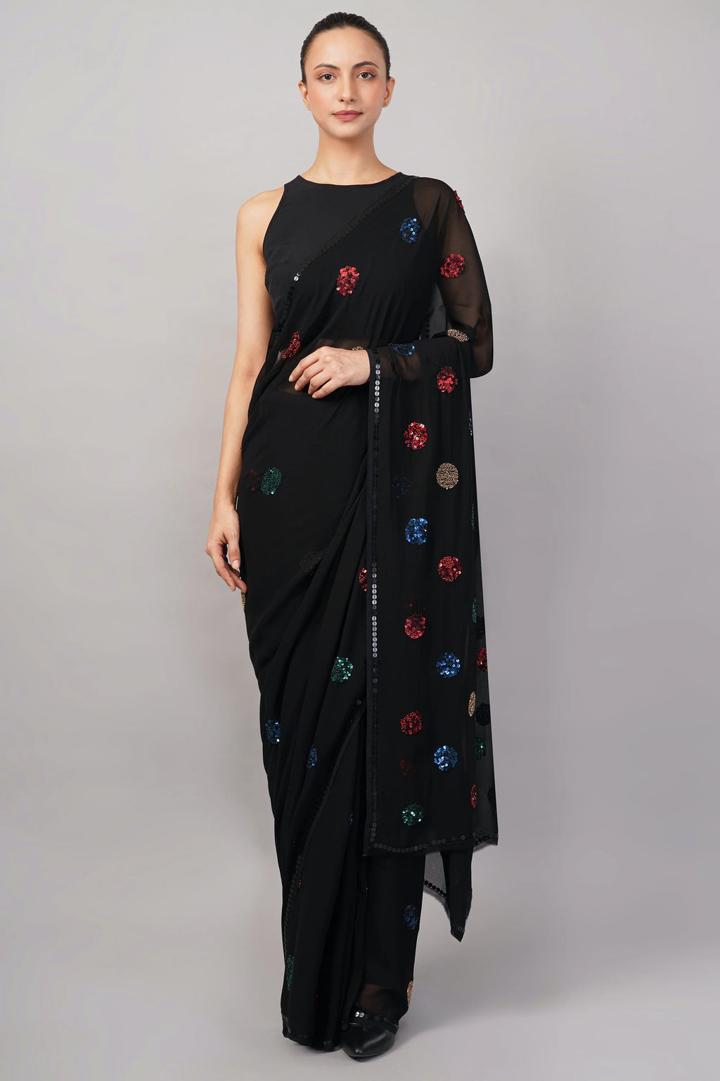 Polka Dot Saree