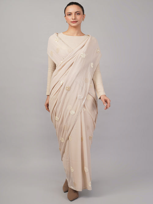 Polka Dot Saree