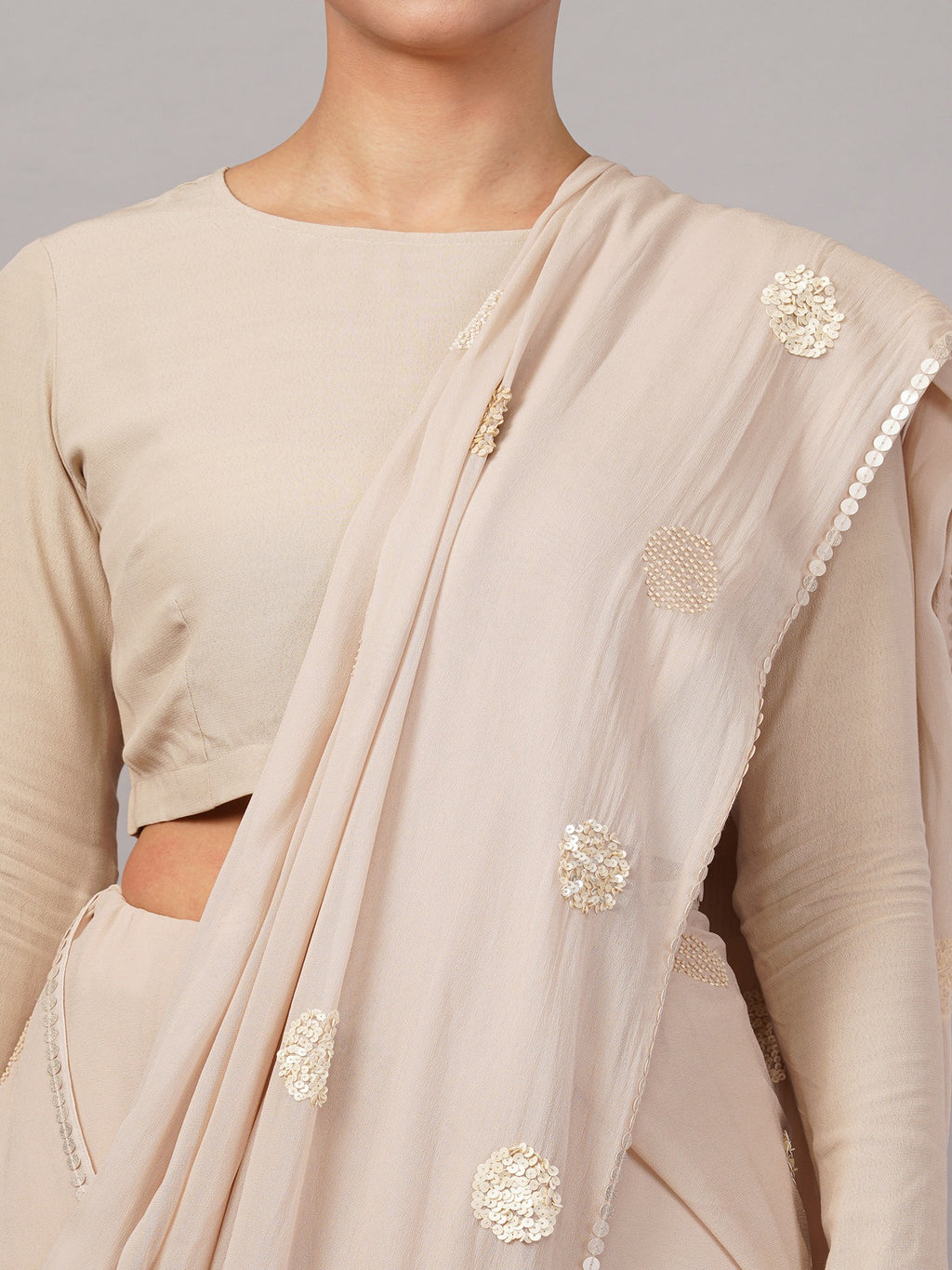 Polka Dot Saree