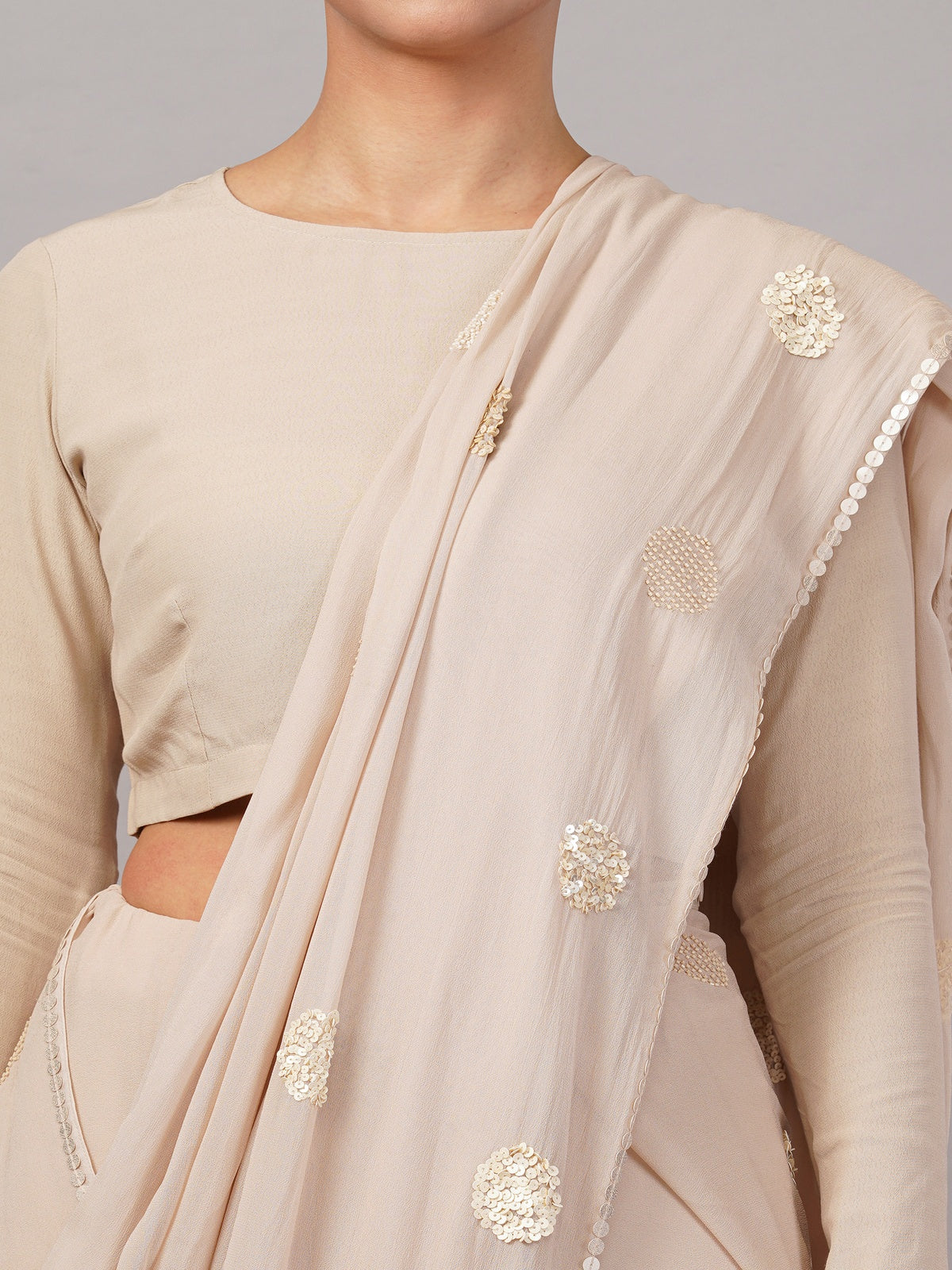 Polka Dot Saree
