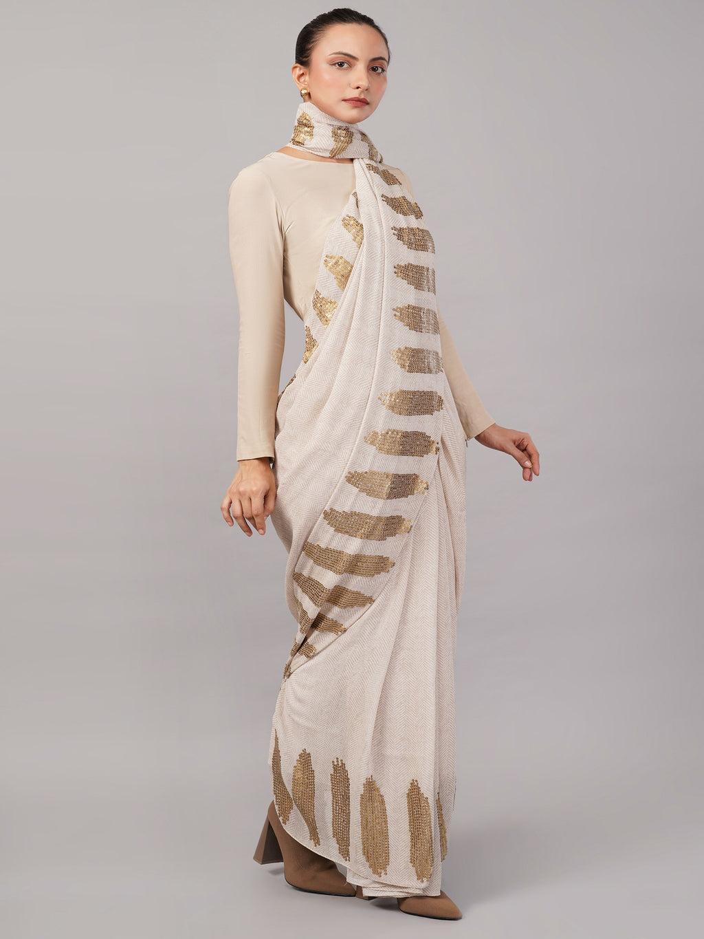 Brushstroke Saree