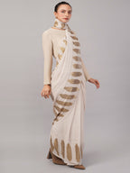 Brushstroke Saree