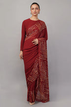 Gota Dash Saree