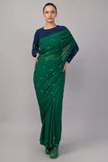 French Cut Saree