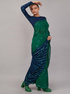 French Cut Saree