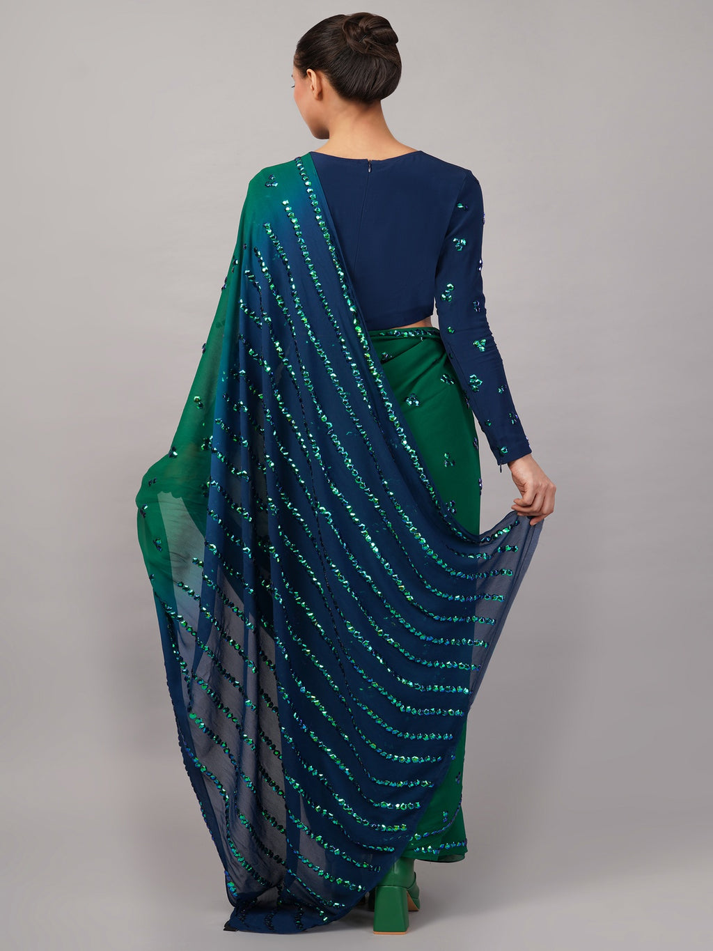 French Cut Saree