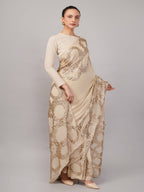 French Cut Rings Saree