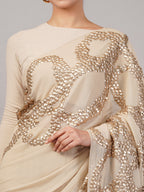 French Cut Rings Saree