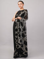 French Cut Rings Saree
