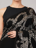 French Cut Rings Saree