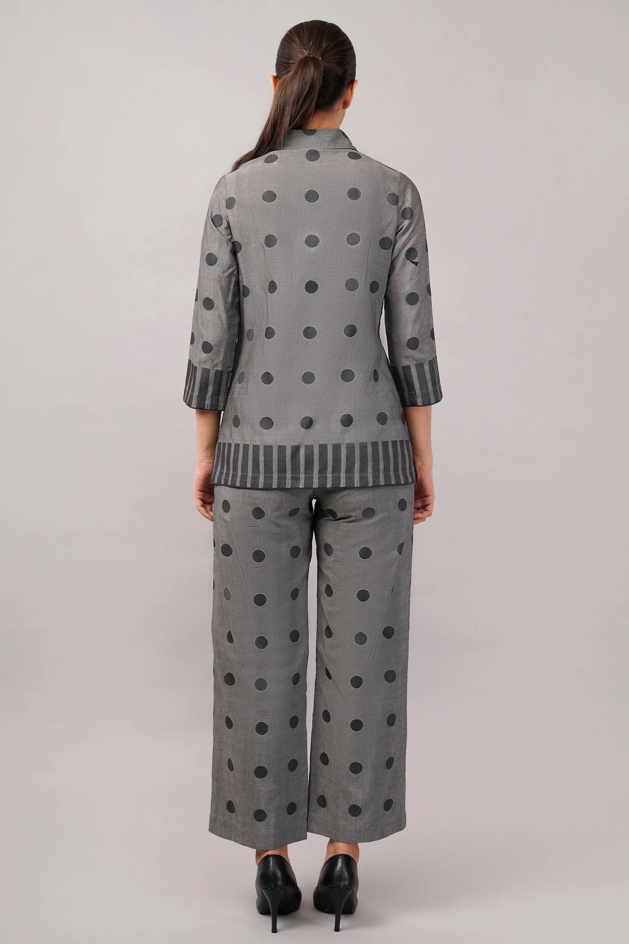 Dot Cutwork Shirt