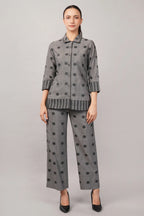 Dot Cutwork Shirt