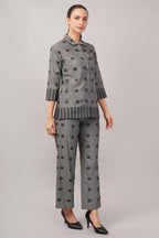 Dot Cutwork Shirt
